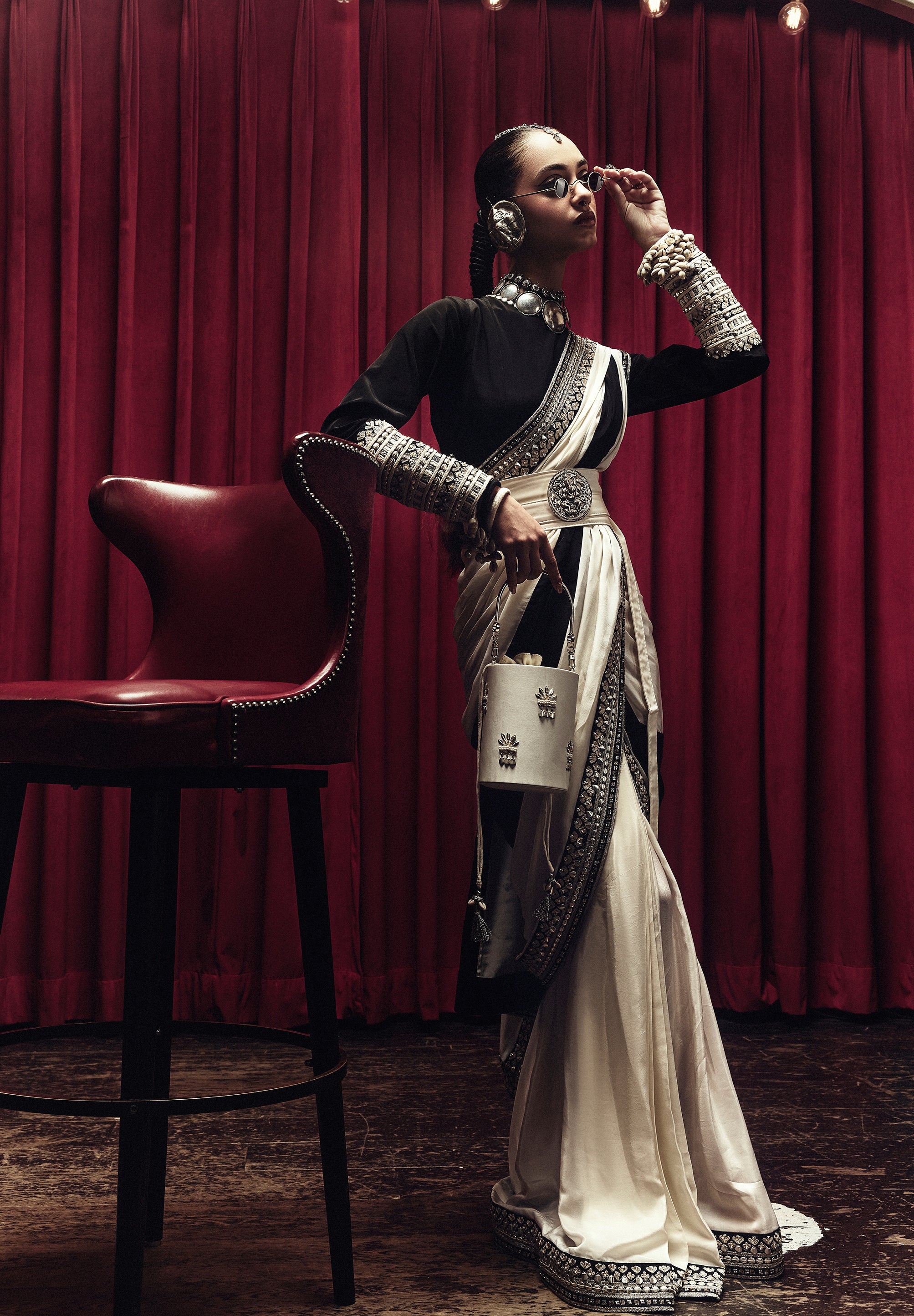 TARANA SAREE SET WITH BLOUSE