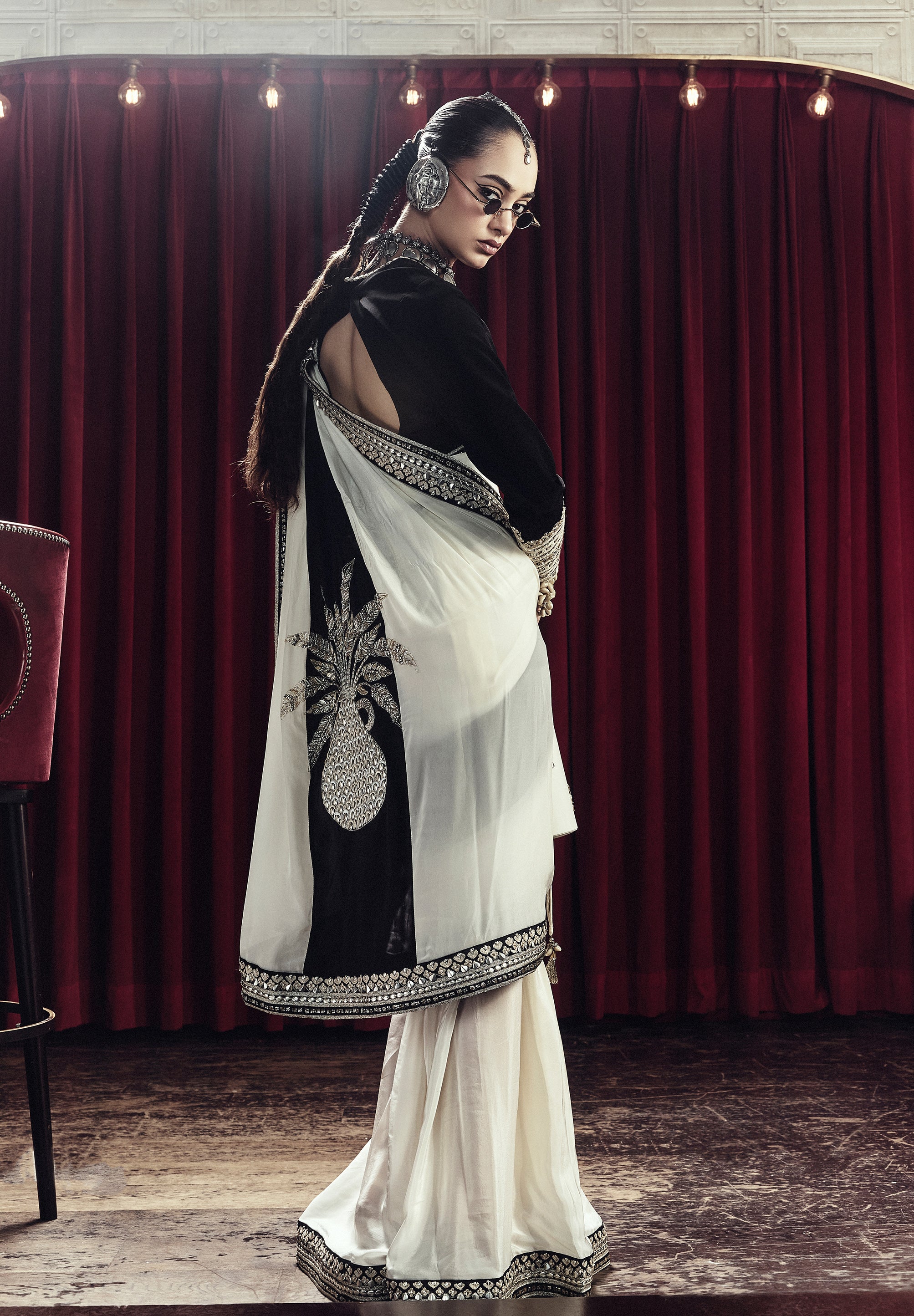 TARANA SAREE SET WITH BLOUSE