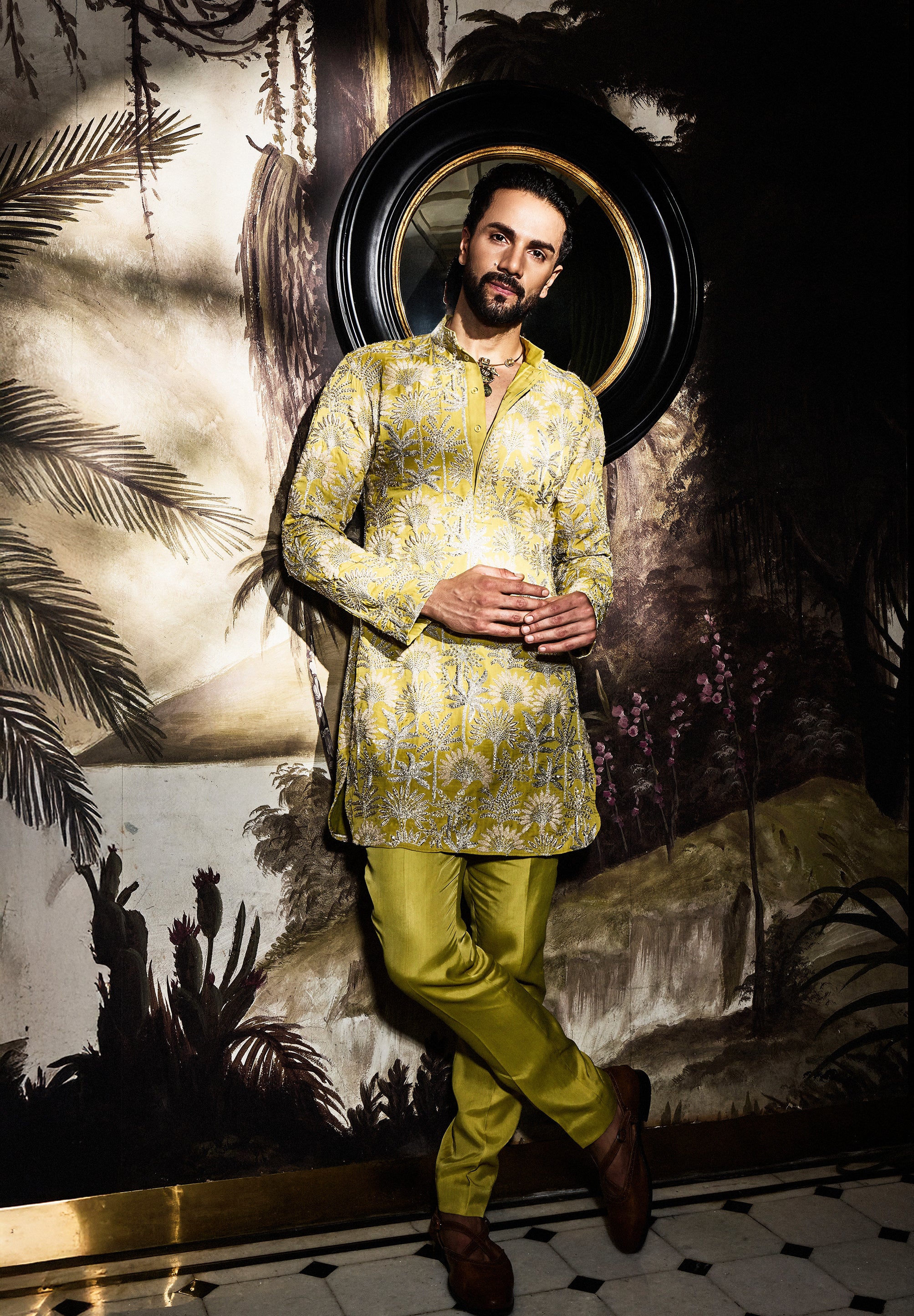 SAFA EMBELLISHED KURTA SET
