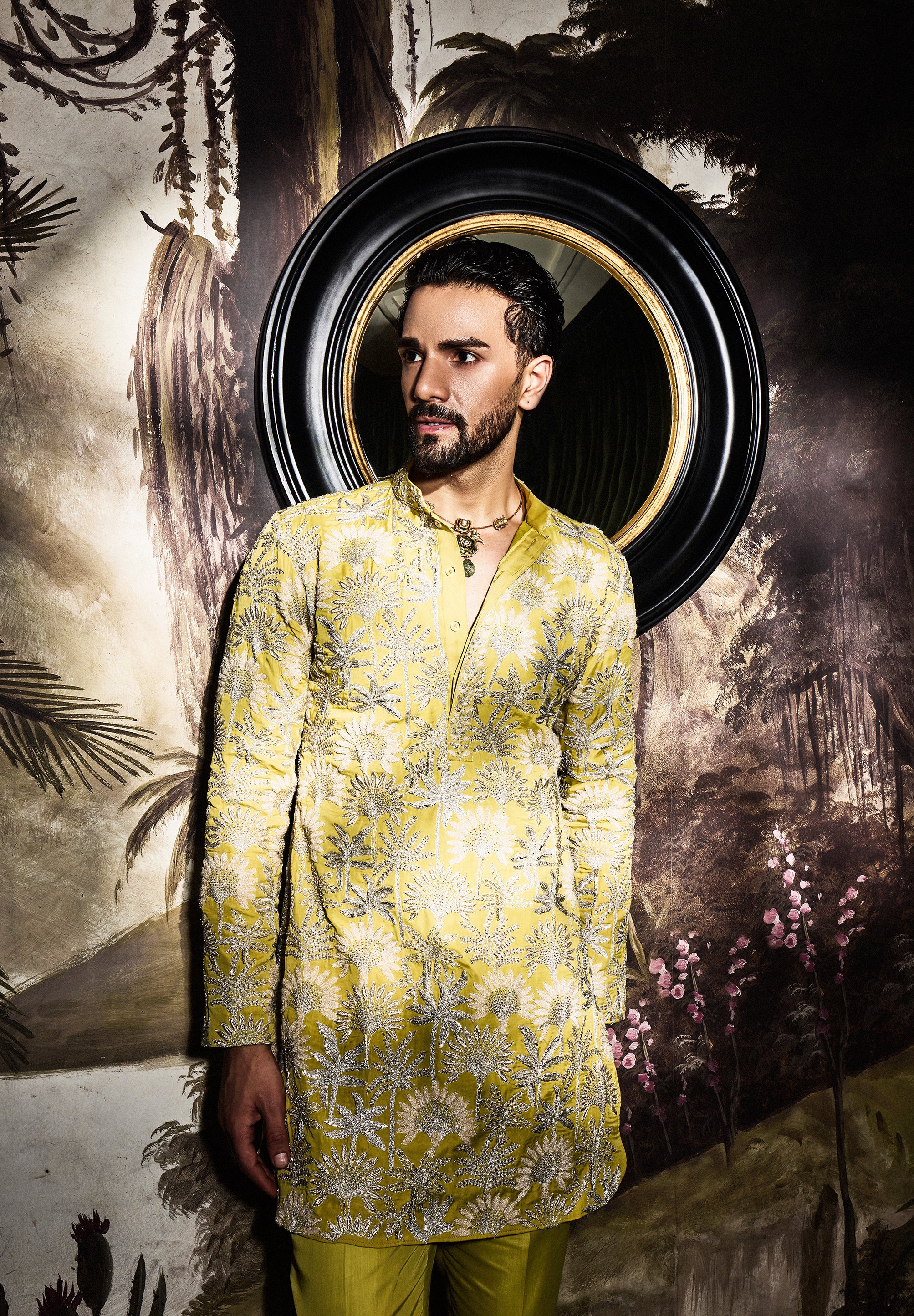 SAFA EMBELLISHED KURTA SET