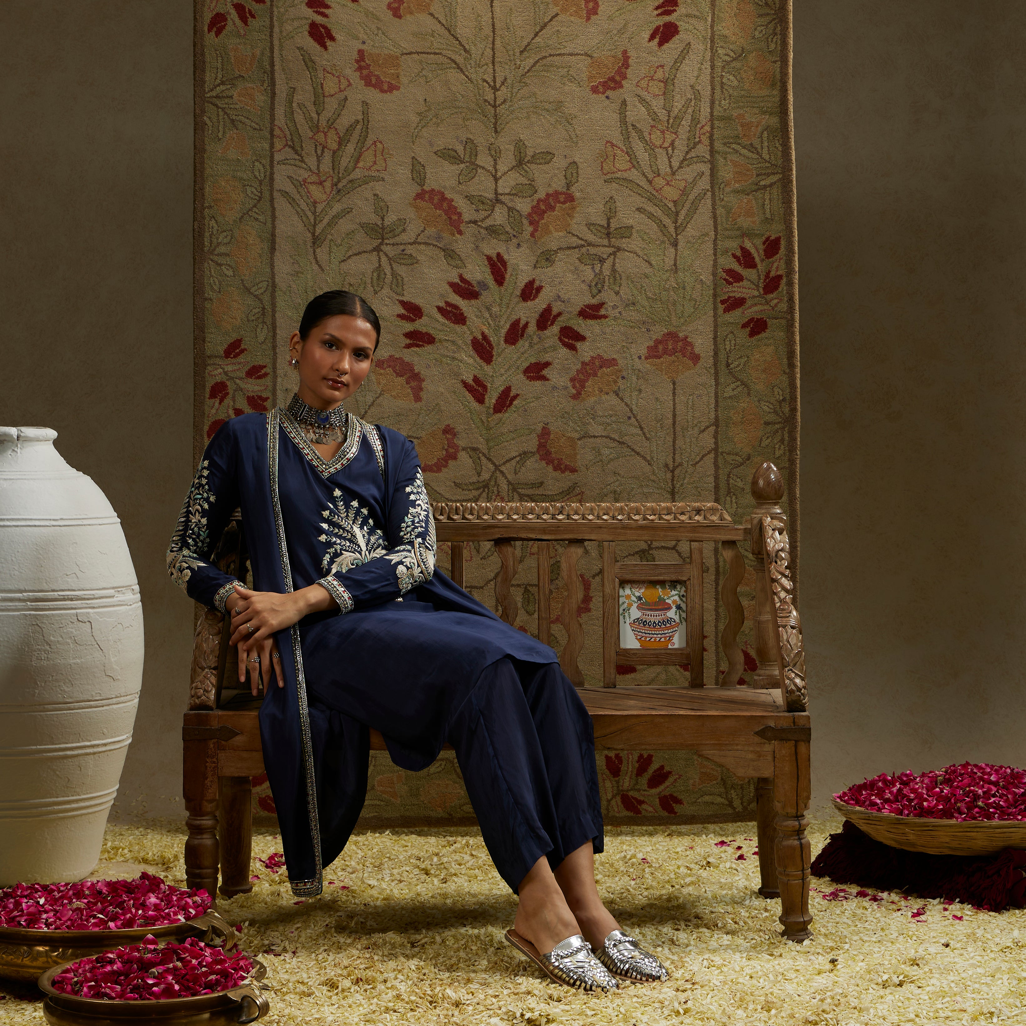 Blue Kurta Set