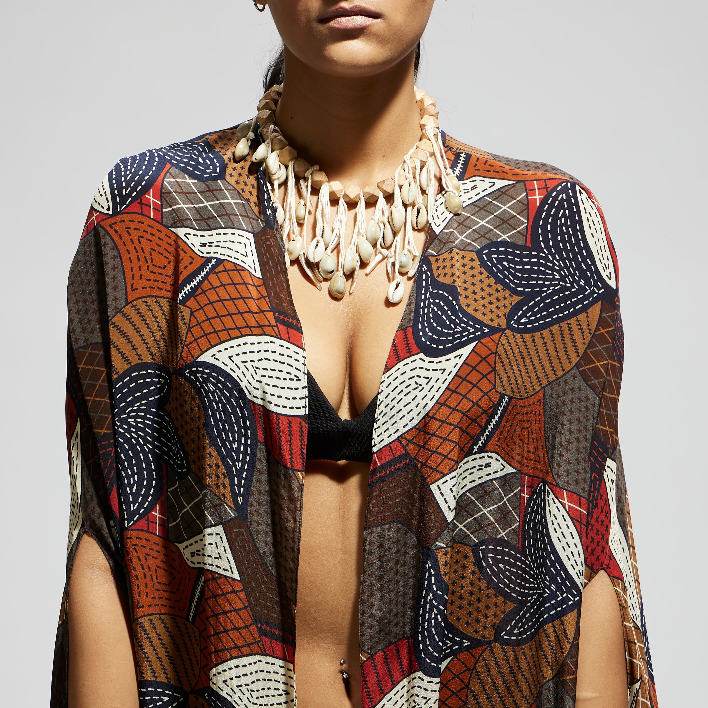 SAMSARA: ABSTRACT PRINT CAPE ONLY