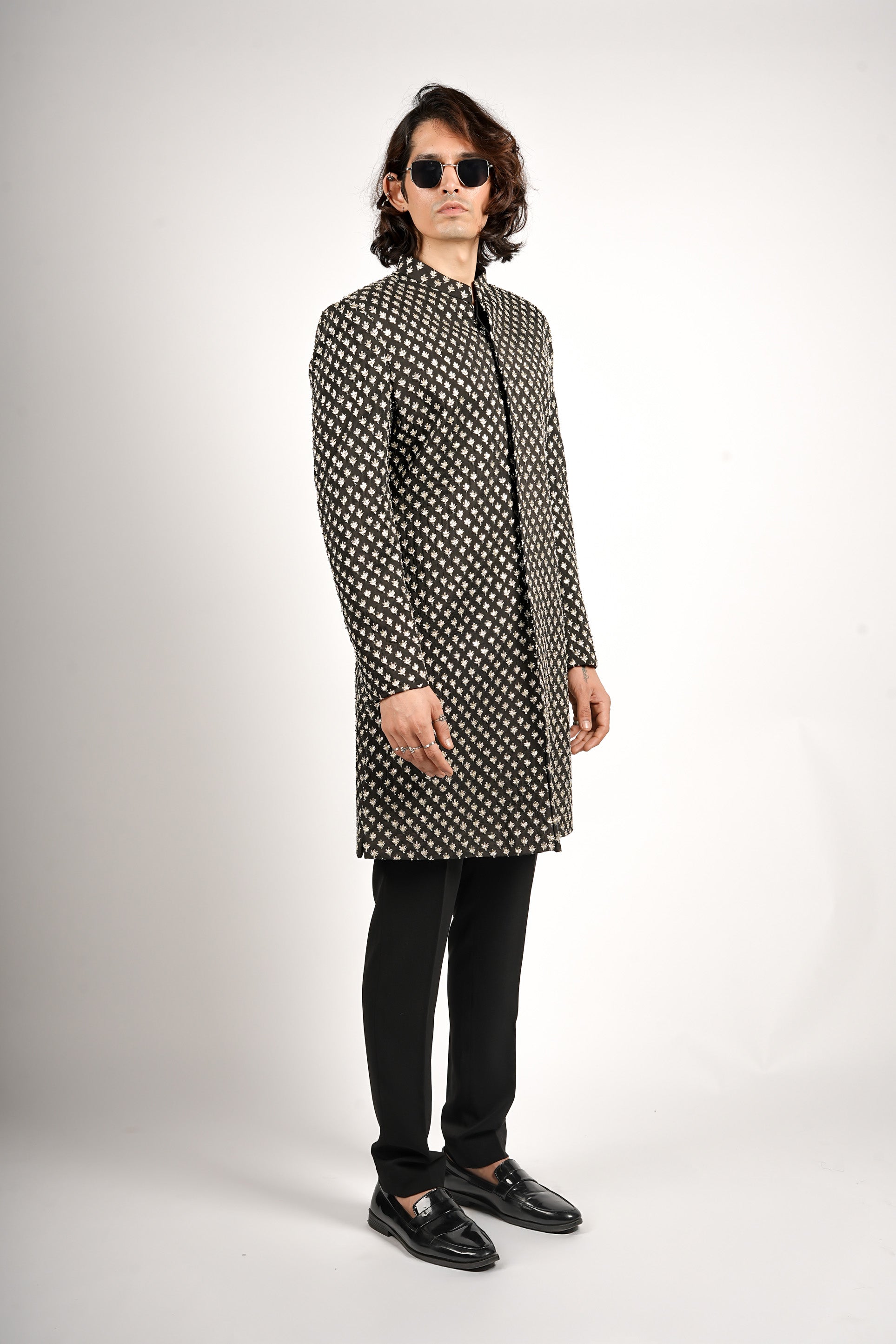 CHANDRA EMBELLISHED SHERWANI SET