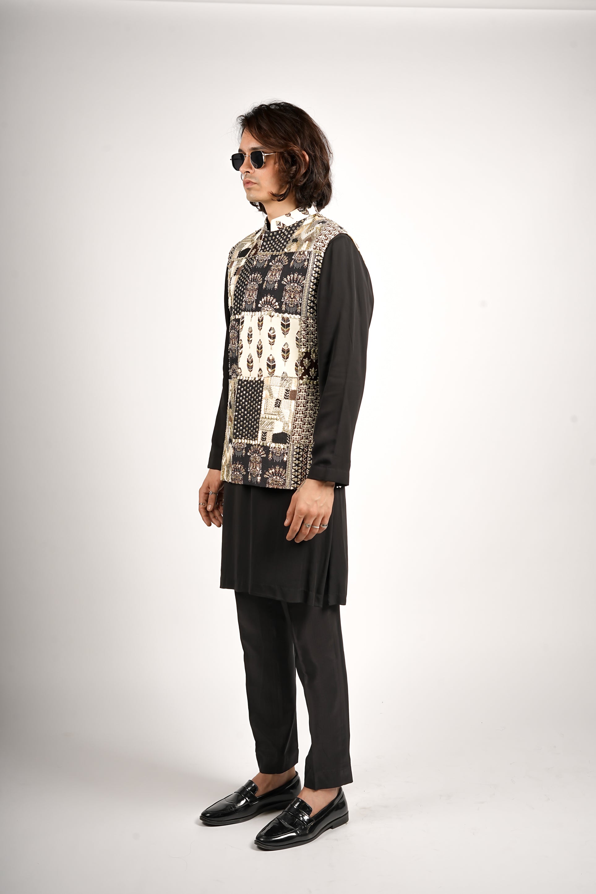 SHYAM PATCHWORK BUNDI SET