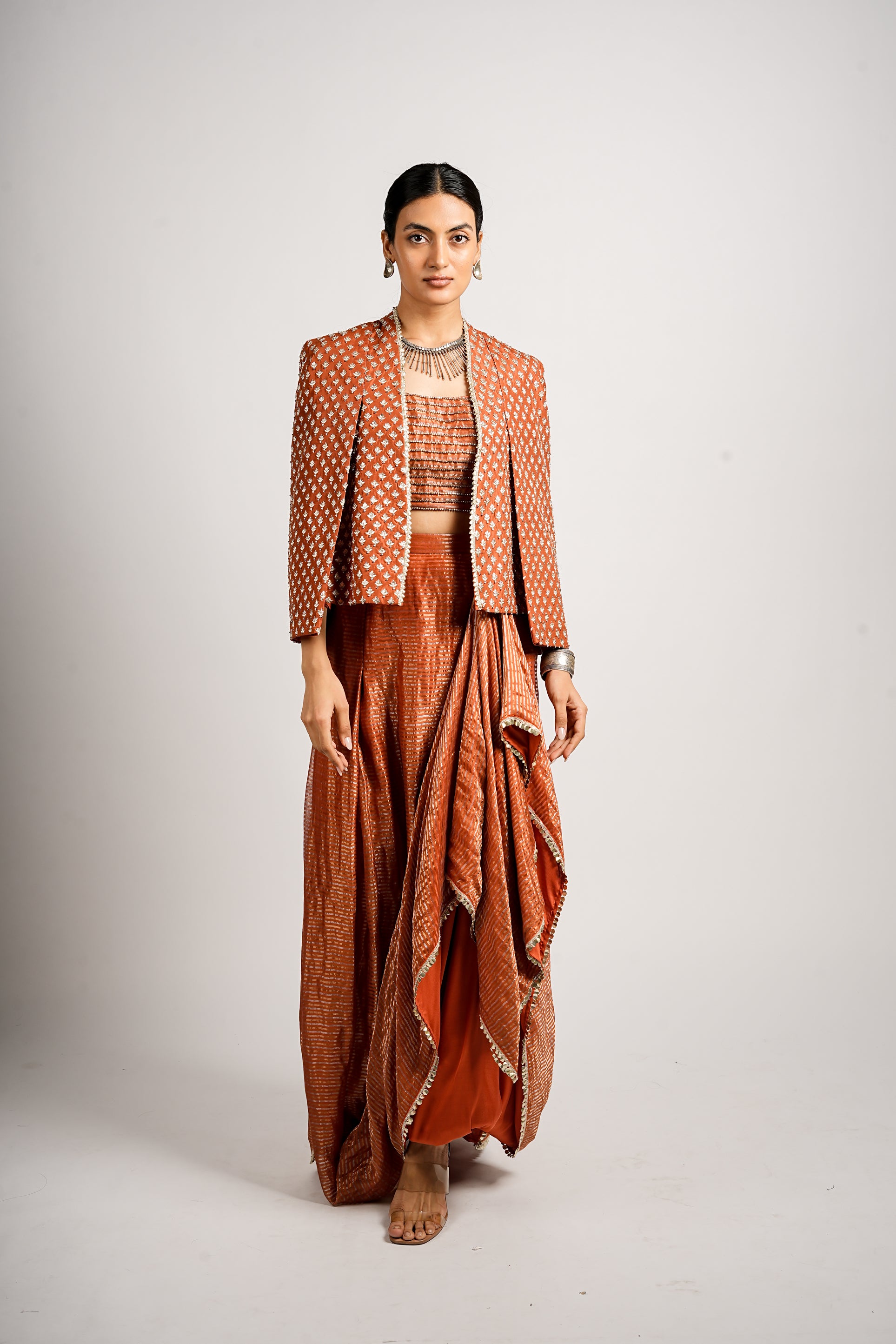 EMBER EMBELLISHED DRAPE SET