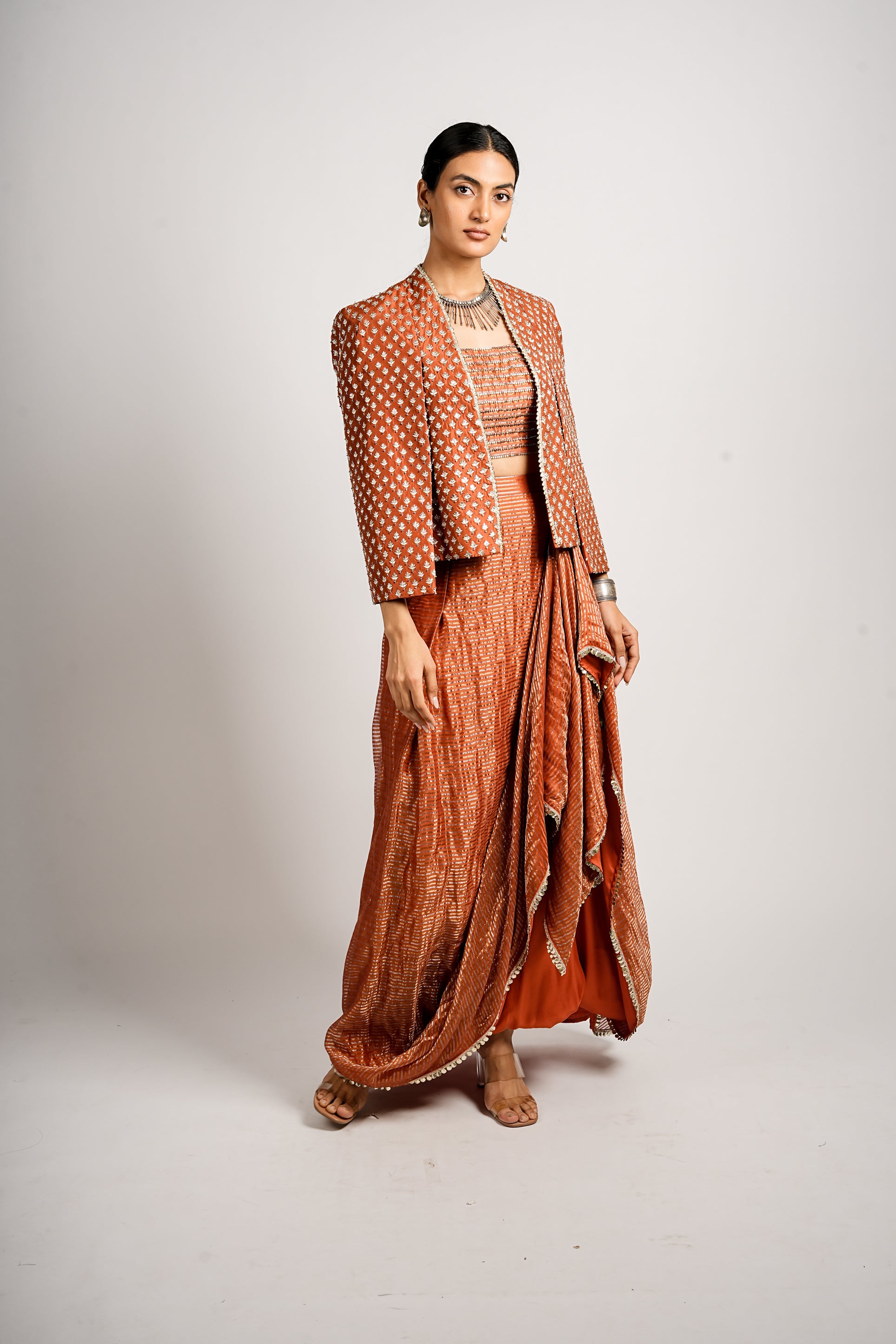 EMBER EMBELLISHED DRAPE SET